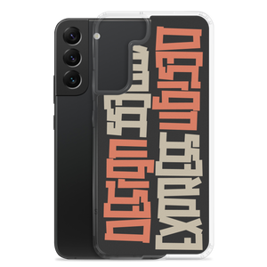 Design Express Typography Samsung Case