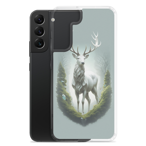 Green White Deer Samsung Case