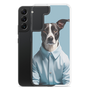 Sad Dog Blue Samsung Case