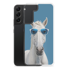 Cool Blue Horse Samsung Case