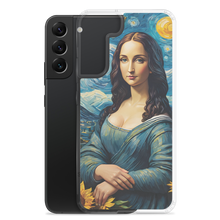 Monalisa Painting in Van Gogh Style Samsung Case