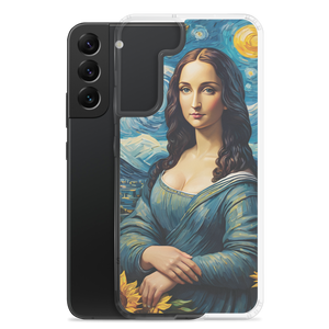 Monalisa Painting in Van Gogh Style Samsung Case