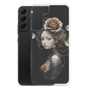 Lady Rose Copper Wire Art Samsung Case