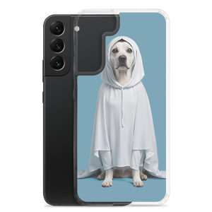 Dog in Ghost Costume Samsung Case