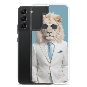 Funky White Lion Samsung Case