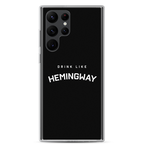 Drink Like Hemingway Clear Case for Samsung®