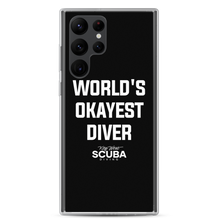 World's Okayest Diver Clear Case for Samsung®