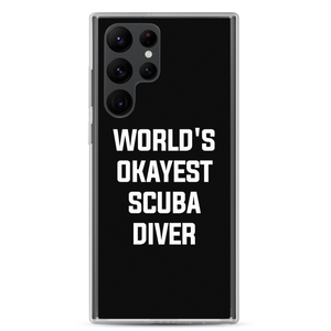 World's Okayest Scuba Diver Clear Case for Samsung®