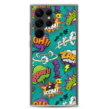 Comic Text Pattern Samsung Case