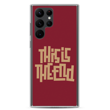 THIS IS THE END? Burgundy Samsung Phone Case