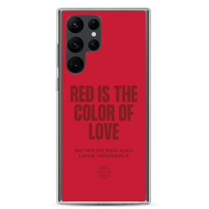 Red is the color of love Samsung® Phone Case