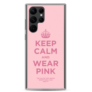 Keep Calm and Wear Pink Samsung® Phone Case