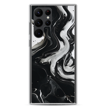 Black and White Fluid Samsung® Phone Case