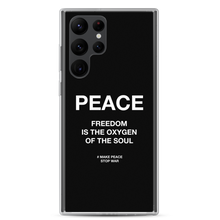 Freedom is the oxygen of the soul Samsung® Phone Case