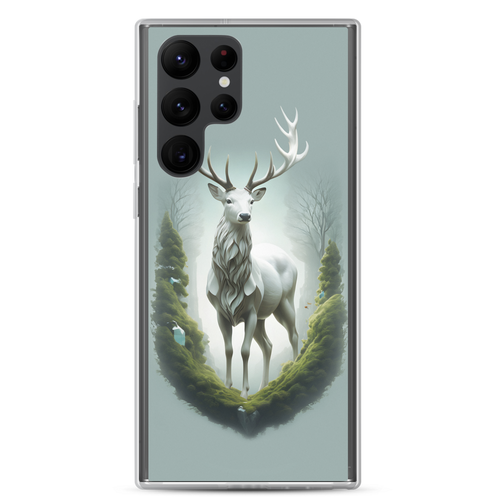 Green White Deer Samsung Case