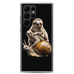 Sloth Riding A Snail Samsung Case