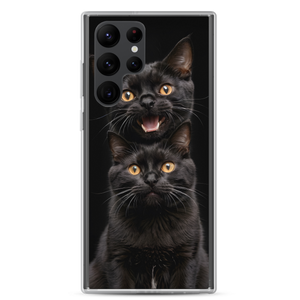 Two Black Cats Follows Samsung Case