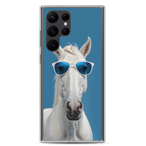 Cool Blue Horse Samsung Case