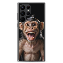 Happy Monkey Black Samsung Case