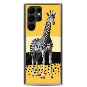 Giraffe Zebra Skin Samsung Case