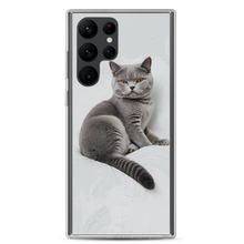 Relaxing British Shorthair Cat Samsung Case