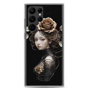 Lady Rose Copper Wire Art Samsung Case