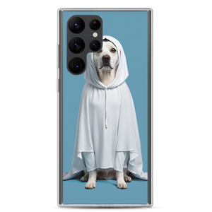 Dog in Ghost Costume Samsung Case