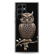 Owl Copper Art Samsung Case