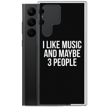 I Like Music and Maybe 3 People Samsung Phone Case