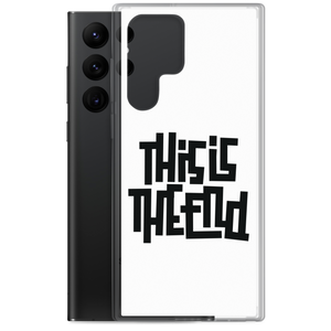 THIS IS THE END? White Samsung Phone Case