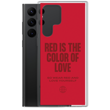 Red is the color of love Samsung® Phone Case