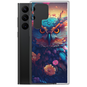 Colorful Owl Art Samsung® Phone Case