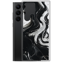 Black and White Fluid Samsung® Phone Case