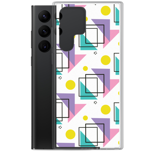 Memphis Colorful Pattern 02 Samsung® Phone Case