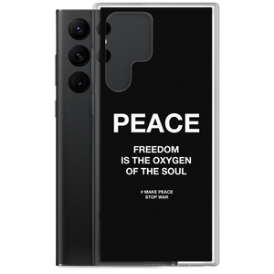 Freedom is the oxygen of the soul Samsung® Phone Case