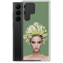 Stay Humble Female Flower Art Samsung® Phone Case