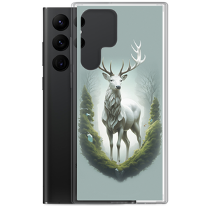 Green White Deer Samsung Case