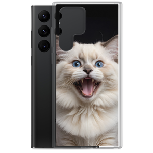 Angry Ragdoll Kitten Samsung Case