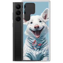 Cute Dog Be Yourself Samsung Case