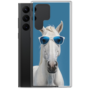 Cool Blue Horse Samsung Case