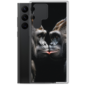 Gorilla Kissing Samsung Case