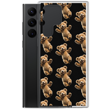 Happy Teddy Bear Pattern Samsung Case