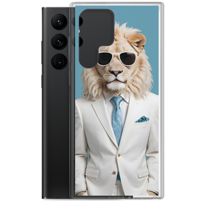 Funky White Lion Samsung Case