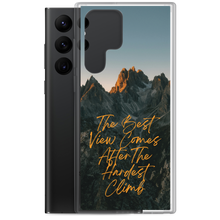 The Best View Comes Samsung Case