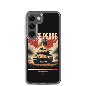 Make Peace Stop War Tank Samsung Case