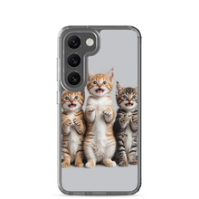 Funny Tripple Cats Samsung Case