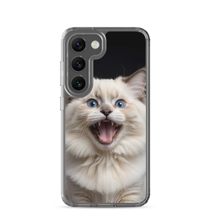 Angry Ragdoll Kitten Samsung Case