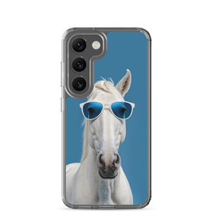 Cool Blue Horse Samsung Case