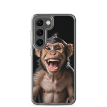 Happy Monkey Black Samsung Case