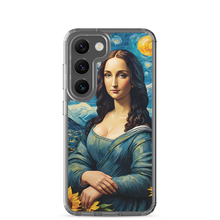 Monalisa Painting in Van Gogh Style Samsung Case